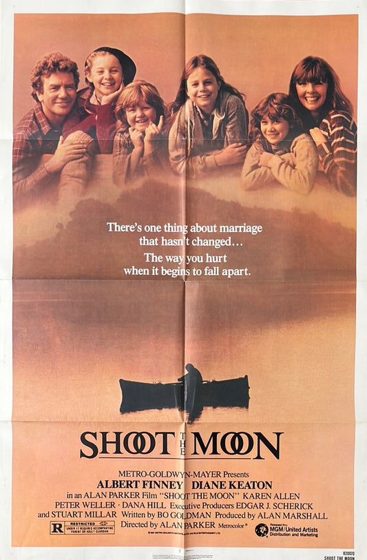 Shoot The Moon Original US One Sheet Cinema Poster