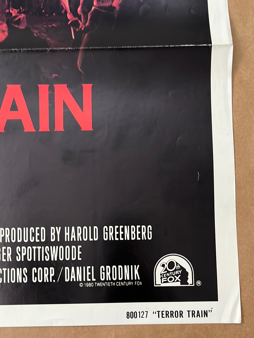 Terror Train (1980) Original US One Sheet Cinema Poster