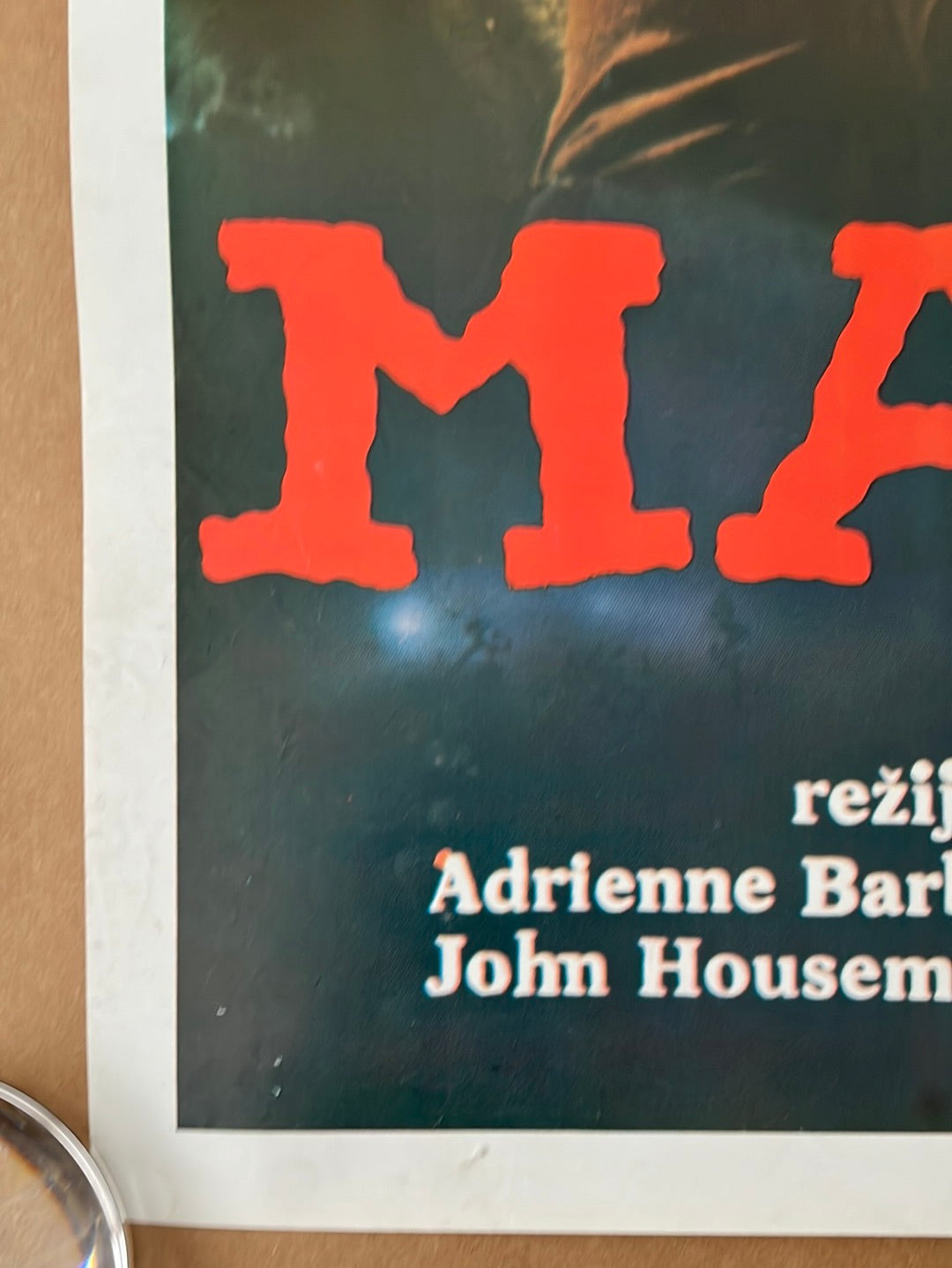 The Fog - Magla (1980) Original Yugoslavian Cinema Poster