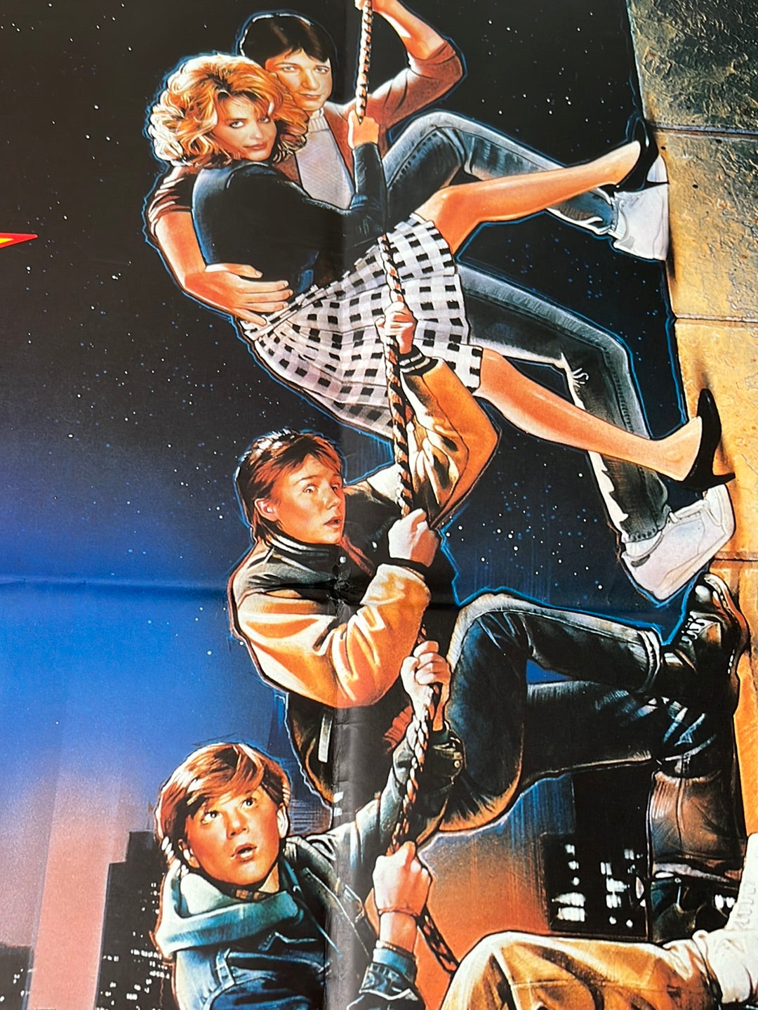 A Night On The Town (1987) Original UK Quad Cinema Poster - Adventures In Babysitting