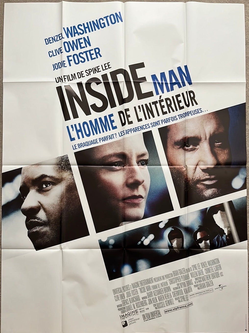 Inside Man Original French Cinema Poster