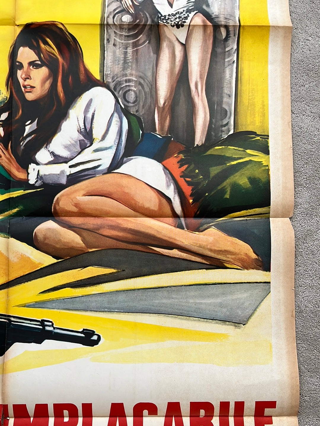 Flareup - L'Implacabile Omicida (1970) Original Italian One Panel Cinema Poster