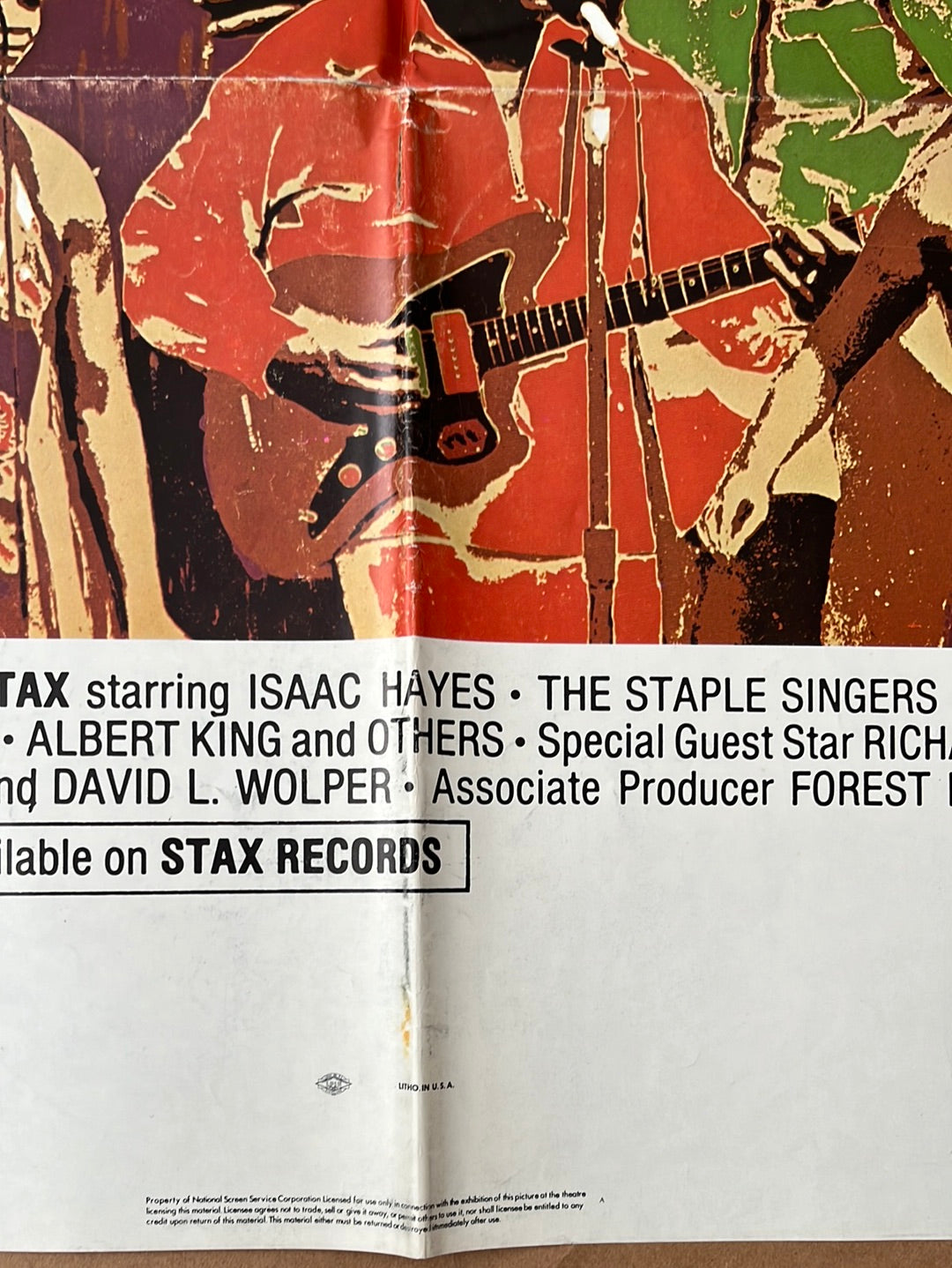Wattstax (1973) Original US One Sheet Cinema Poster