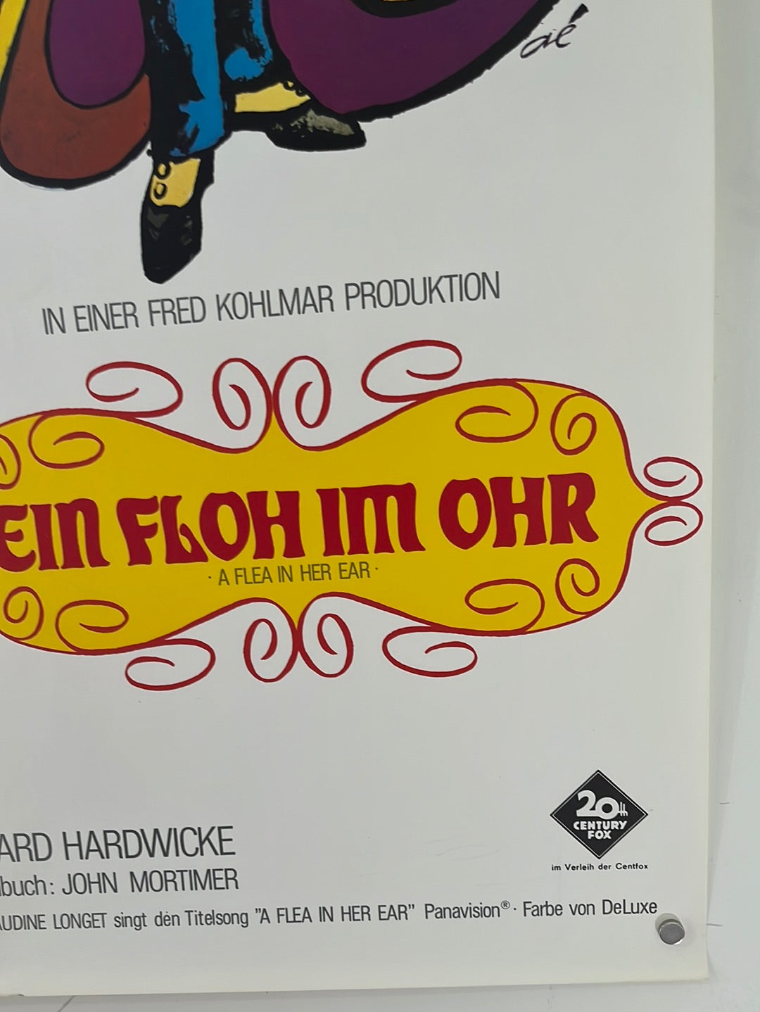 A Flea In Her Ear (1968) Ein Floh Im Ohr German Cinema Poster