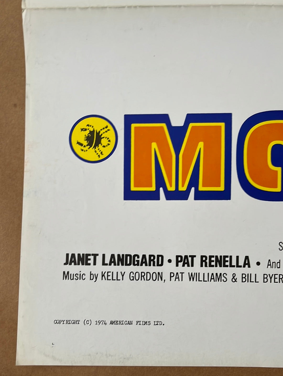 Moonchild (1974) Original US One Sheet Cinema Poster