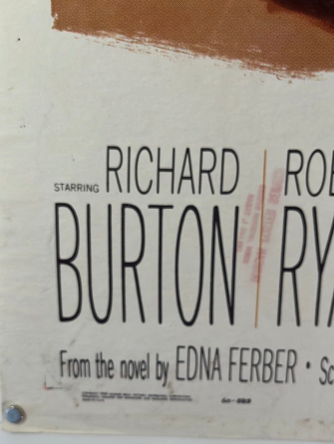 Ice Palace (1960) Original US One Sheet Cinema Poster