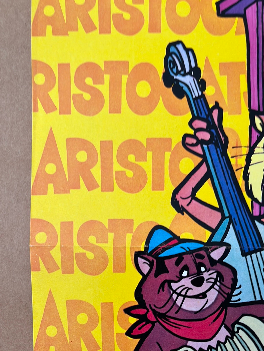 The Aristocats (1971) Original Yugoslavian Cinema Poster