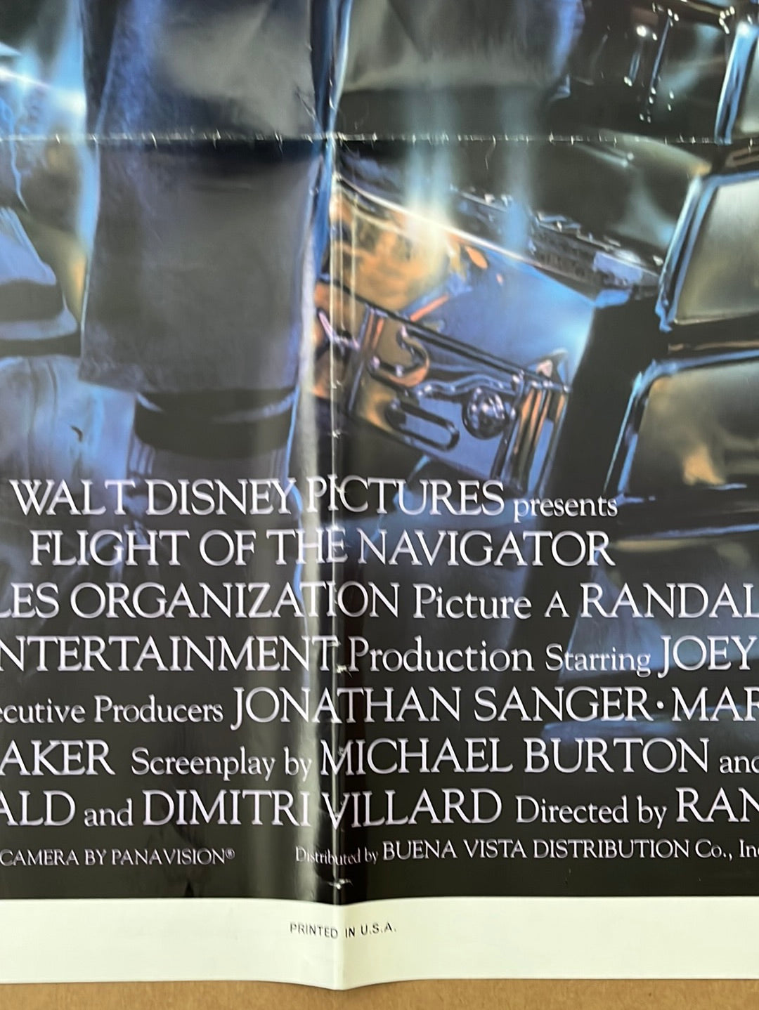 Flight Of The Navigator (1986) Original US One Sheet Cinema Poster