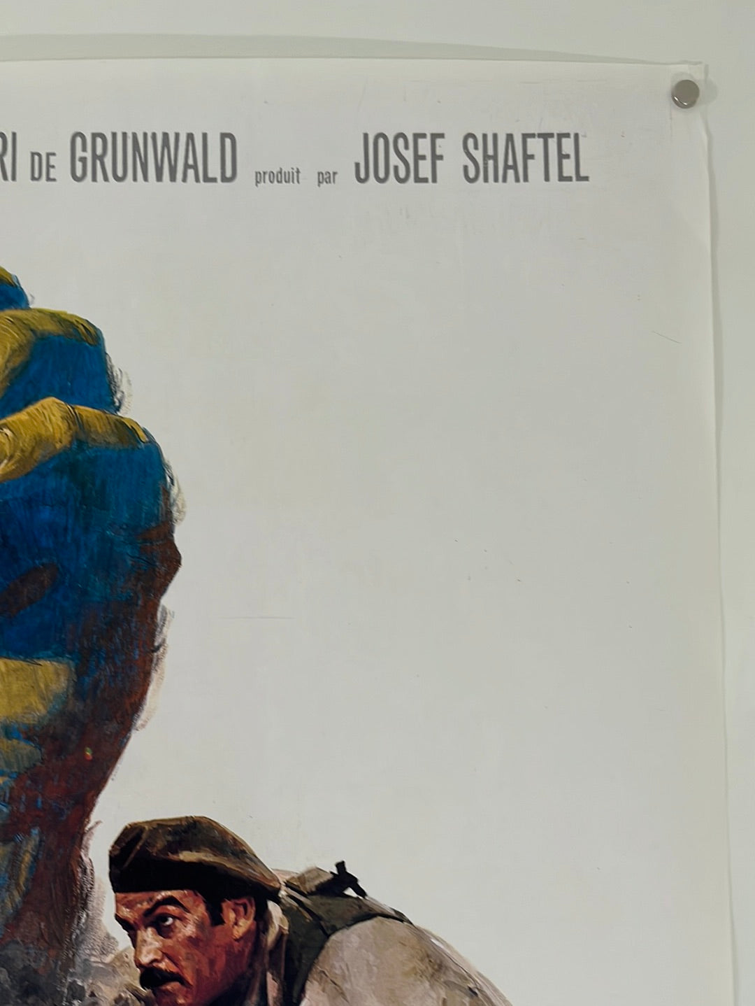 The Last Grenade - La Derniere Grenade (1970) Original French Affiche Cinema Poster