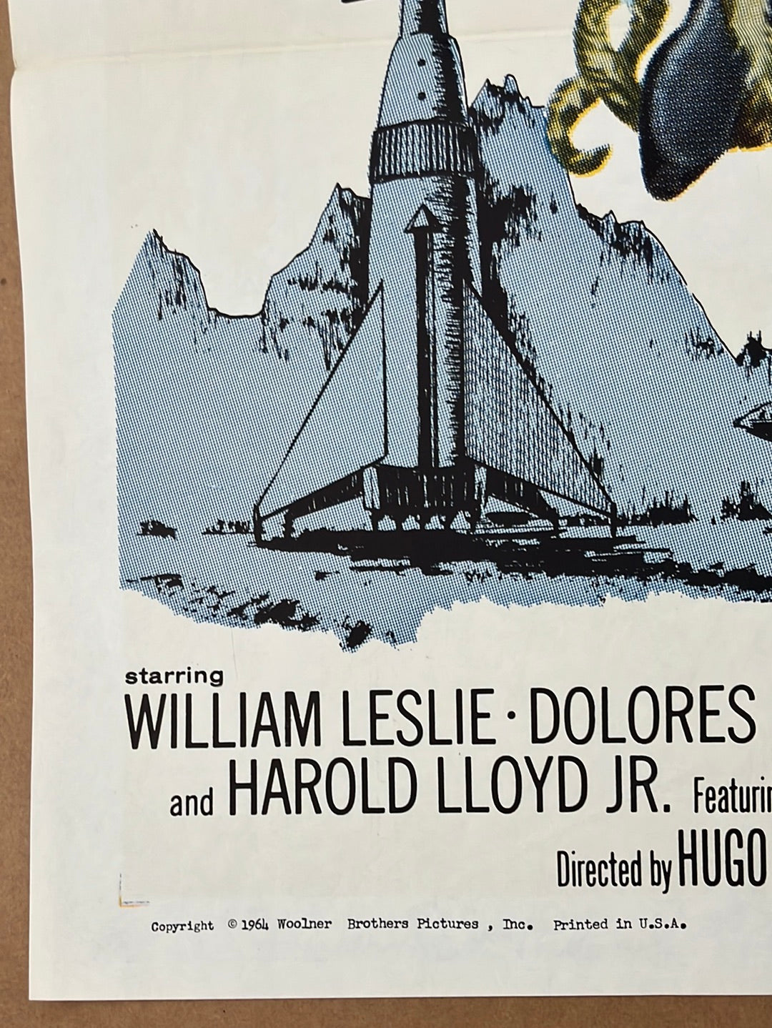 Mutiny In Outer Space (1964) Original US One Sheet Cinema Poster