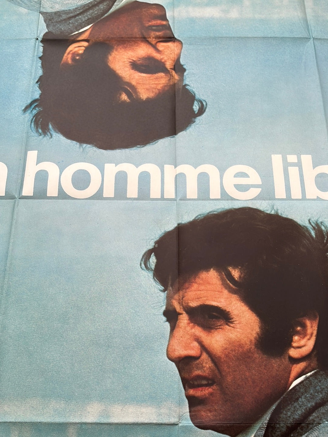 Un Homme Libre (1973) Original French One Panel Cinema Poster