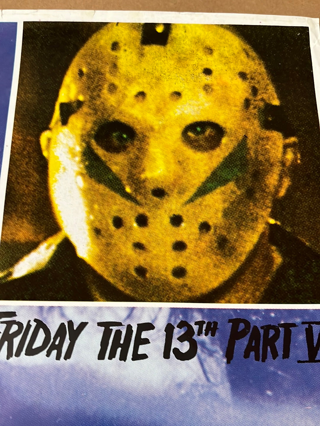 Friday The 13th Party V (1985) Original Yugoslavian Cinema Poster