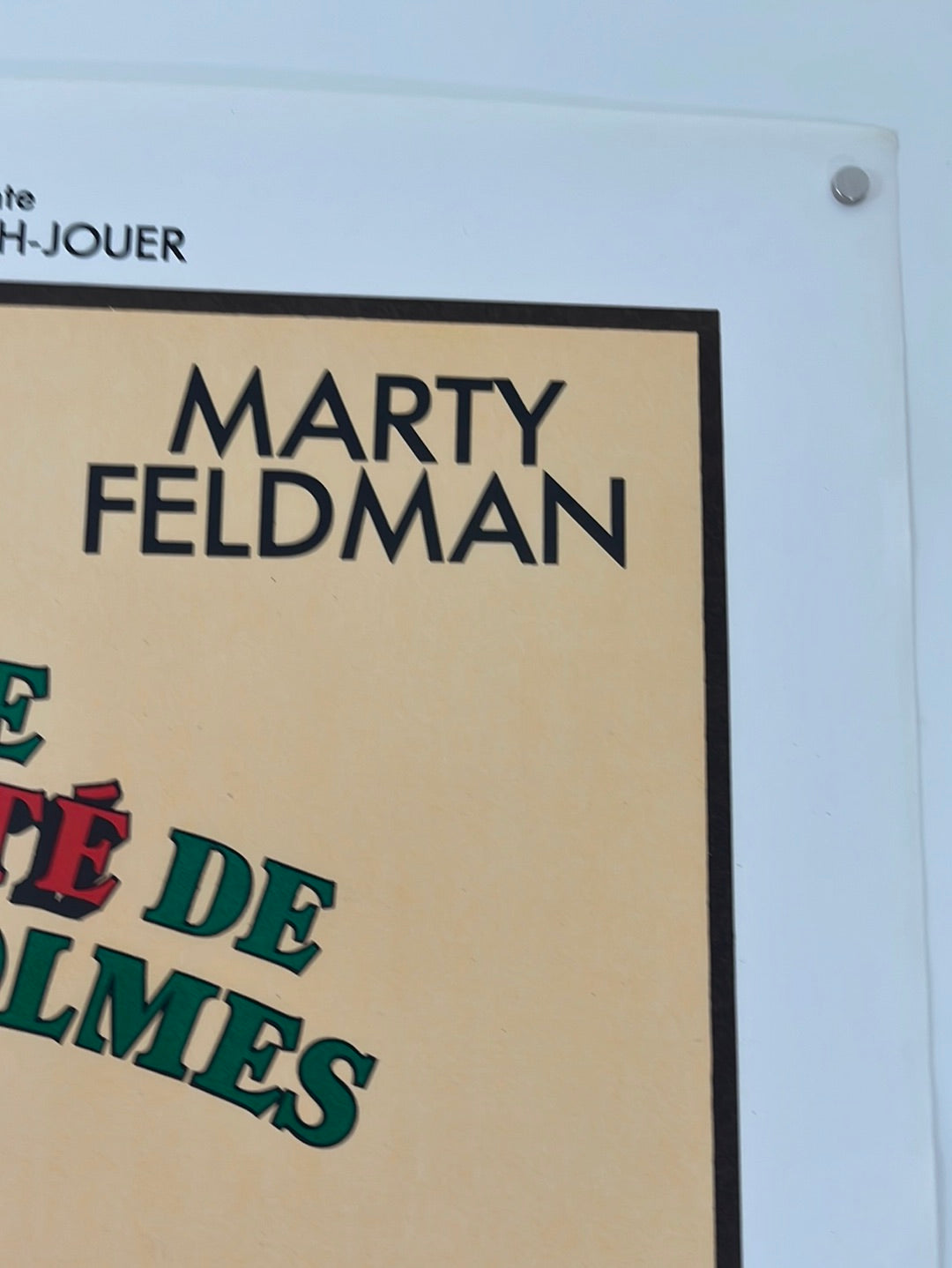 The Adventures Of Sherlock Homes' Smarter Brother - Le Frere Le Plus Fute De Sherlock Holmes (1976) Original French Affiche Cinema Poster