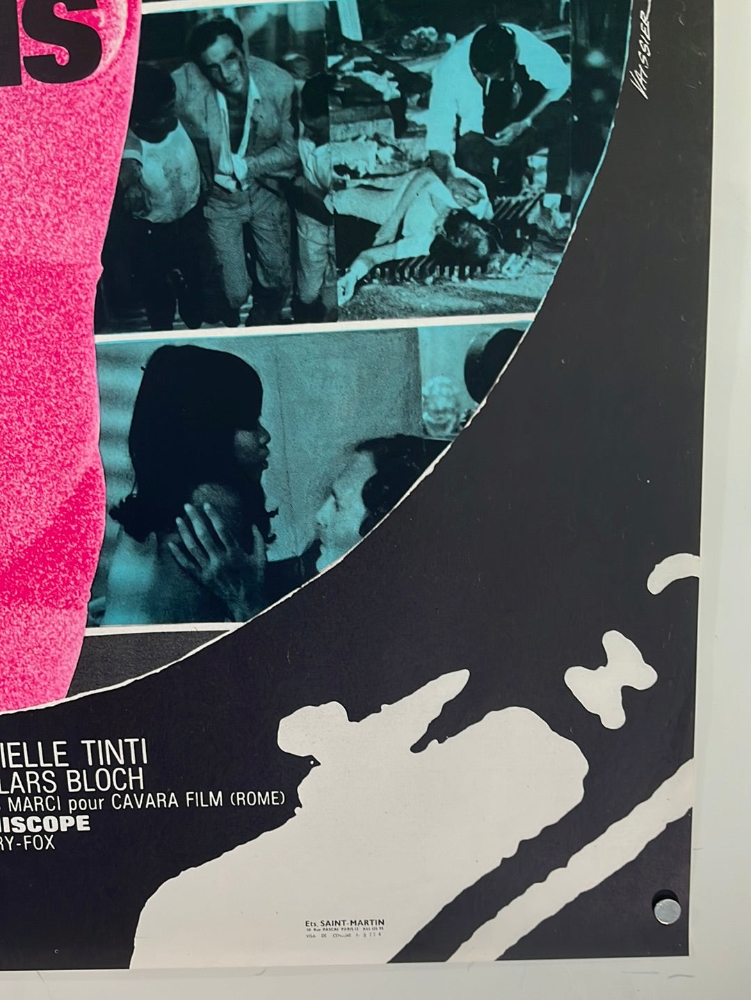 Wild Eye - La Cible Dans L'Oeil (1967) Original French Affiche Cinema Poster