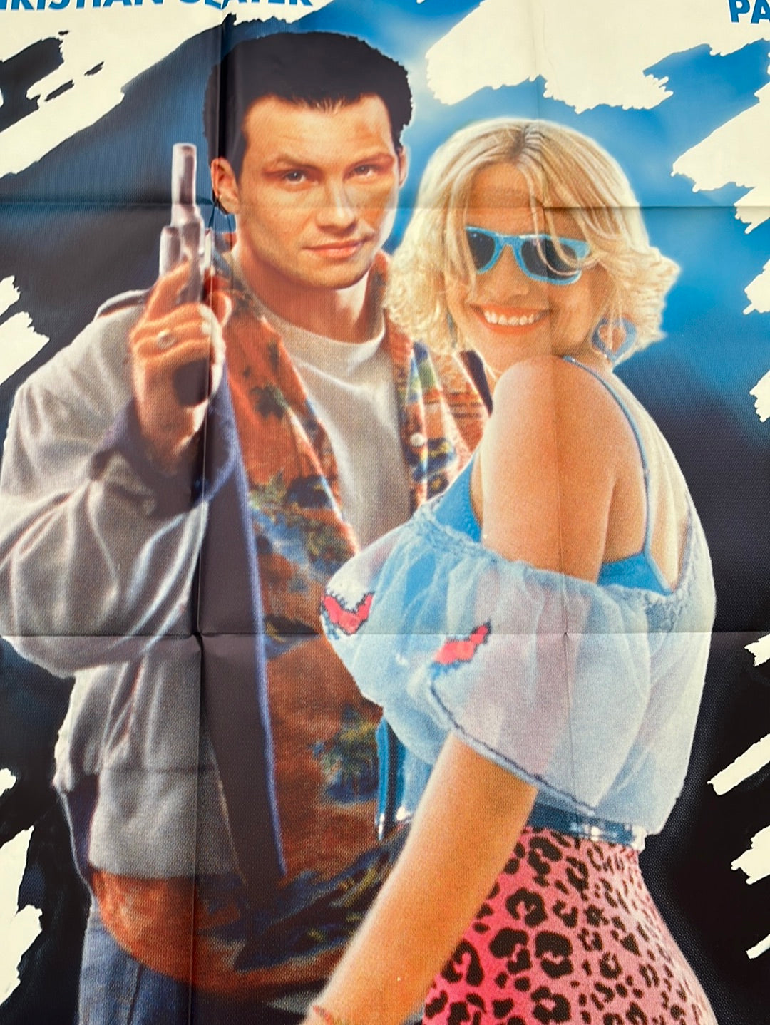 True Romance (1993) Original French One Panel Cinema Poster