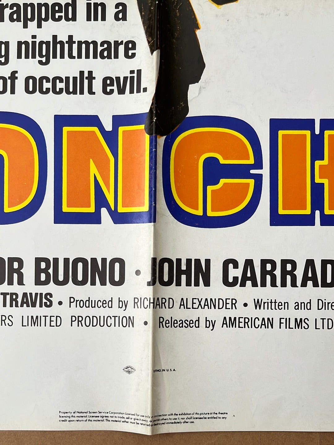 Moonchild (1974) Original US One Sheet Cinema Poster