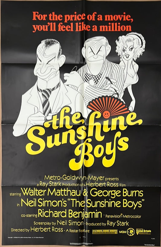 The Sunshine Boys (1975) Original US One Sheet Cinema Poster