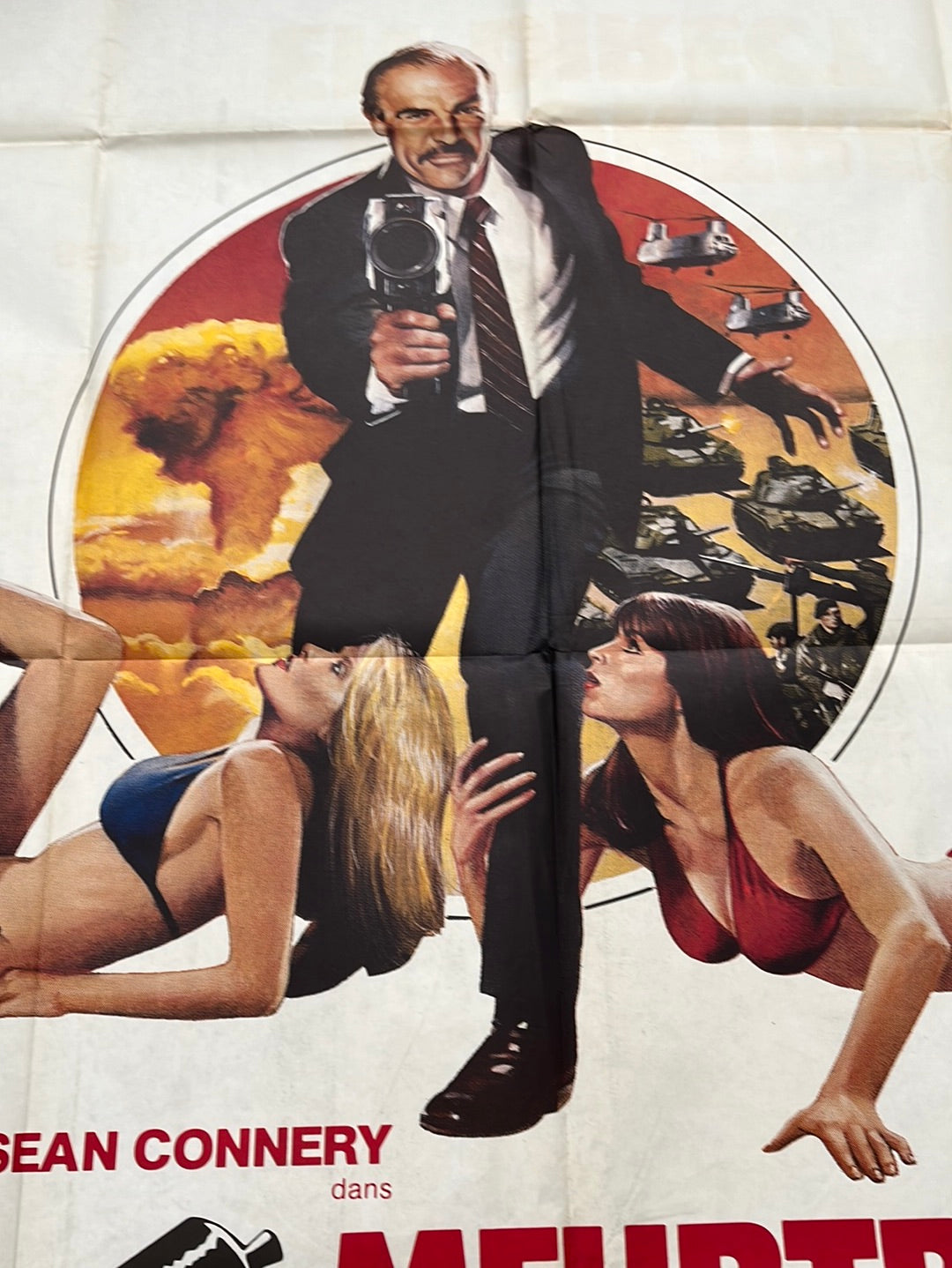 Wrong Is Right (1982) Original French One Panel Cinema Poster