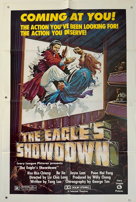 The Eagle’s Showdown (1970s) Original US One Sheet Cinema Poster