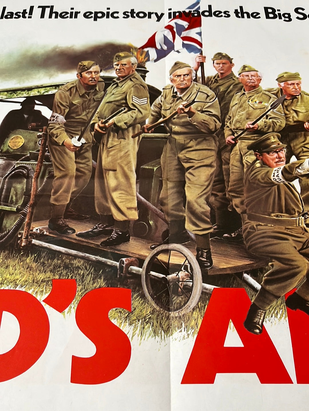 Dad's Army (1971) Original UK Quad Cinema Poster