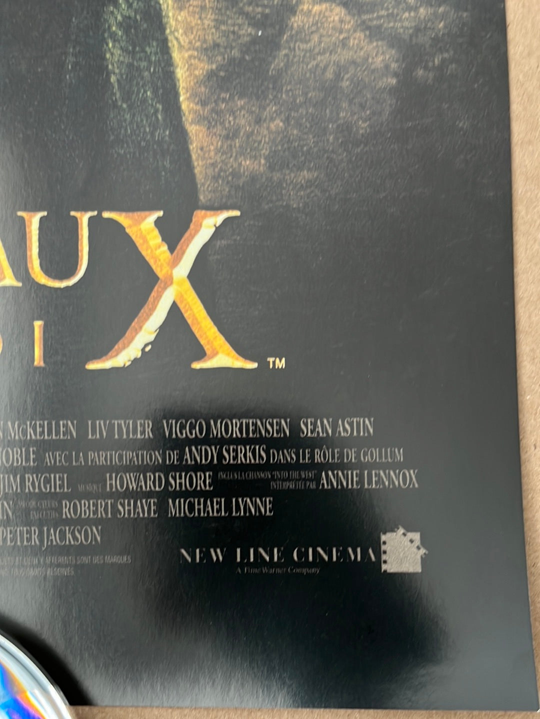 The Lord Of the Rings - Return Of The King (2003) Original French 'Petite' Cinema Poster