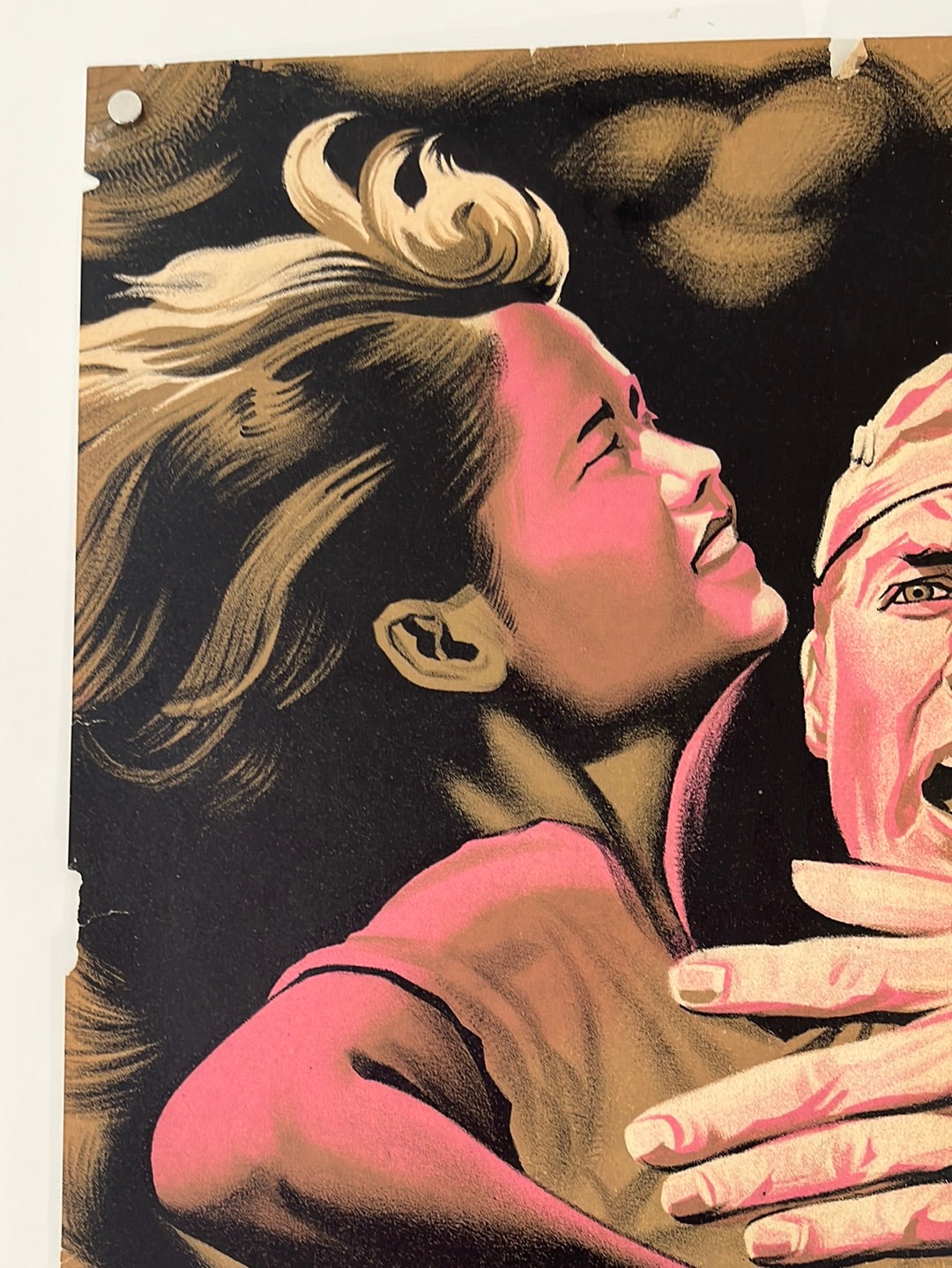 The Steel Claw - Le Dernier Train De Santa Cruz (1961) Original French Affiche Cinema Poster