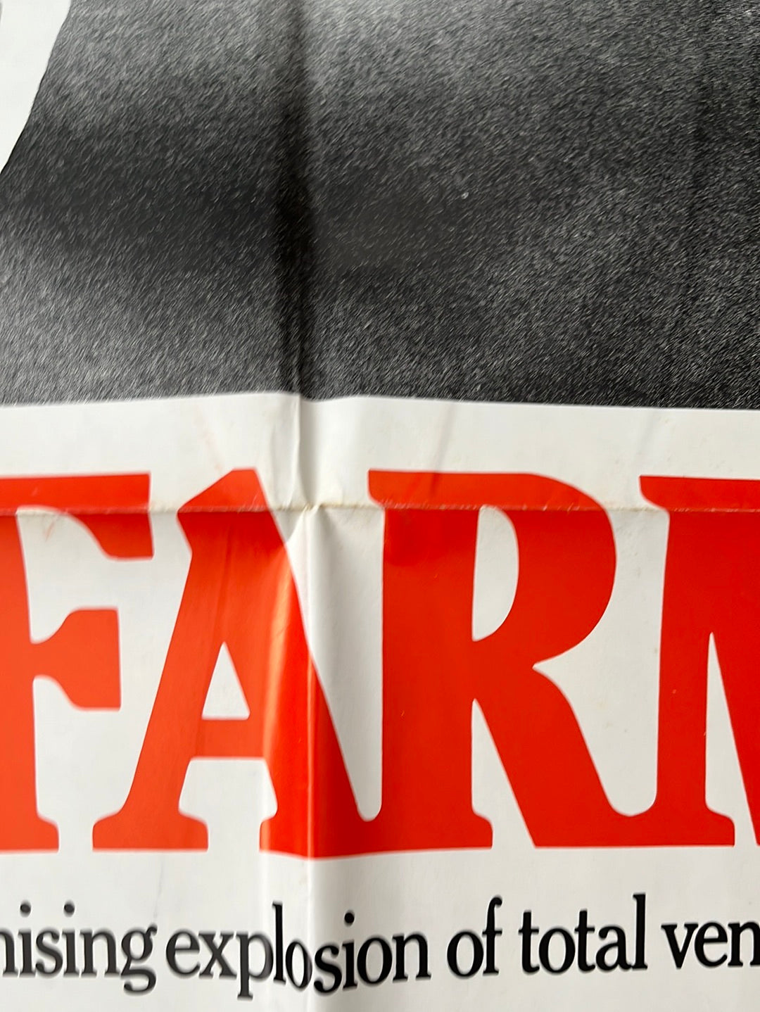 The Farmer (1977) Original US One Sheet Cinema Poster