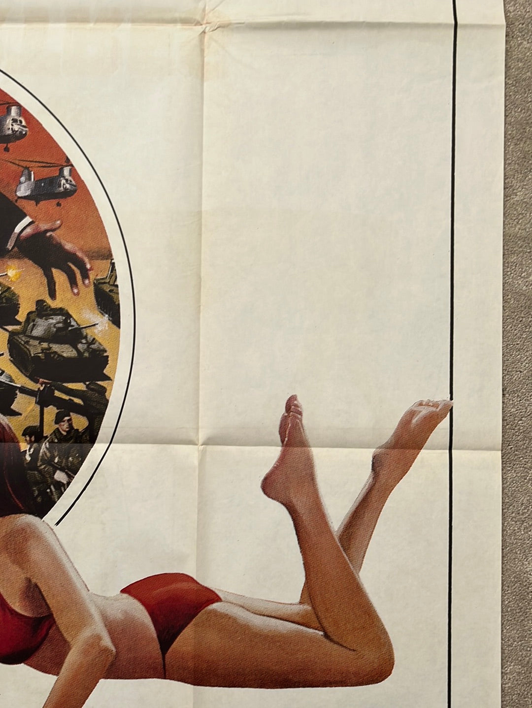 Wrong Is Right (1982) Original French One Panel Cinema Poster