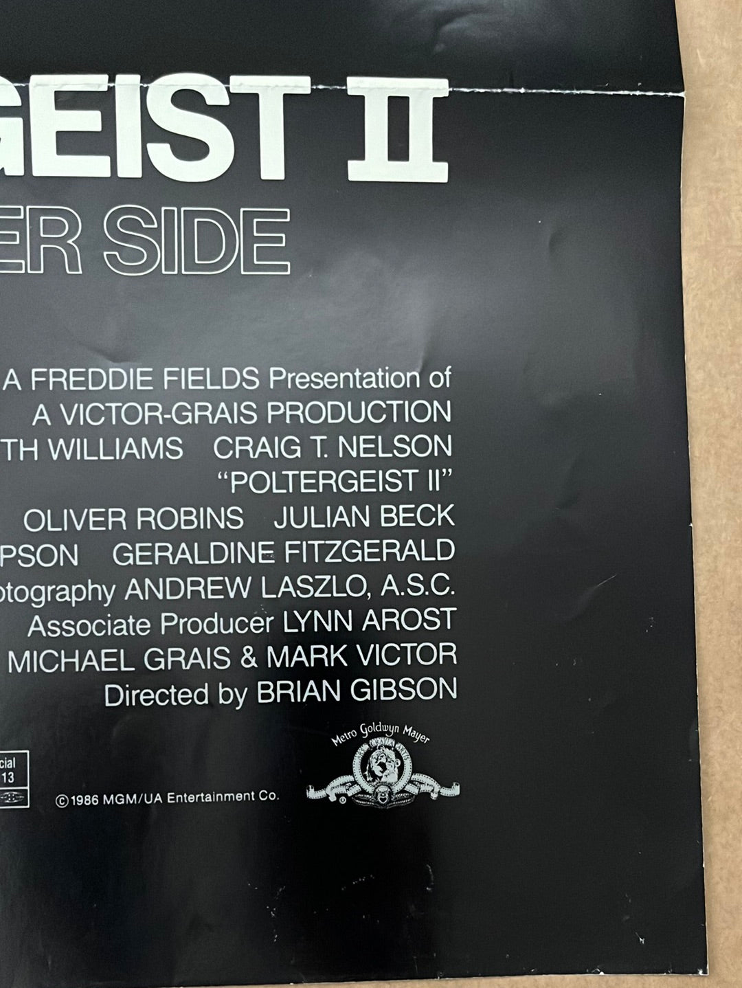 Poltergeist II (1986) Original US One Sheet Cinema Poster