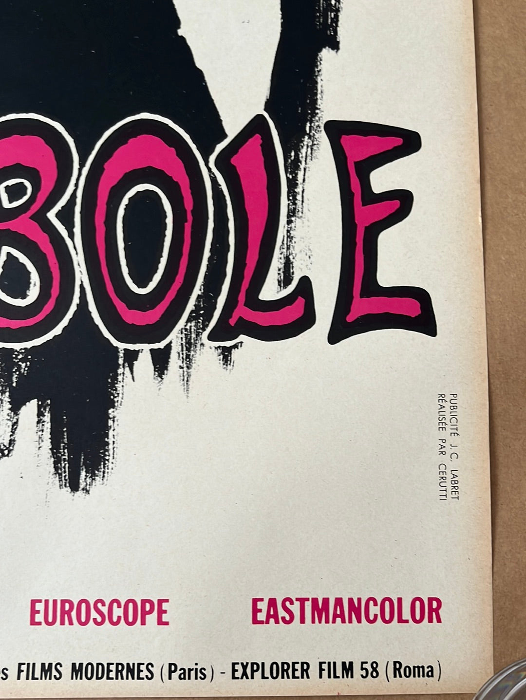 Rocambole (1963) Original French Medium Cinema Poster