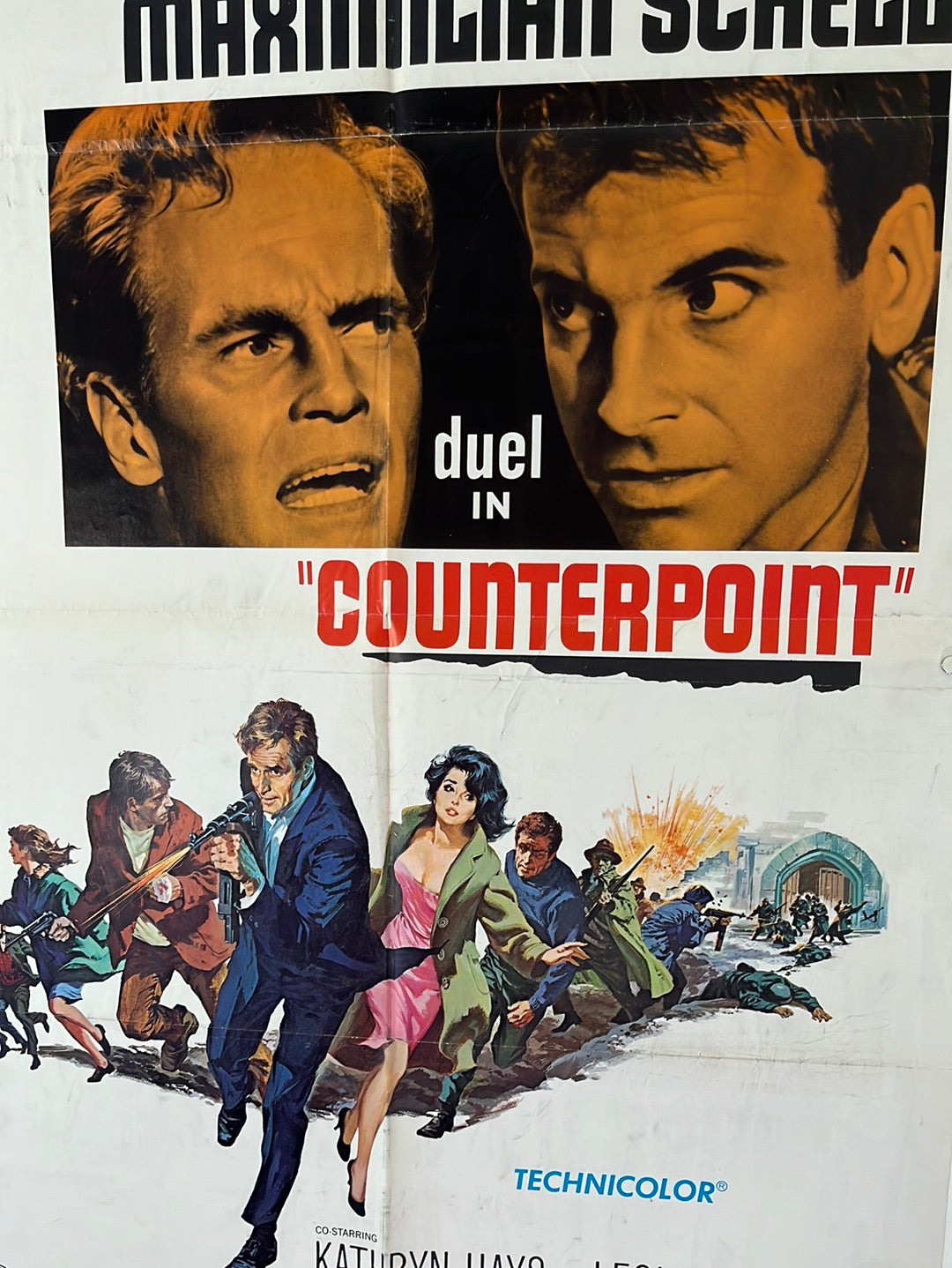 Counterpoint (1968) Original US One Sheet Cinema Poster
