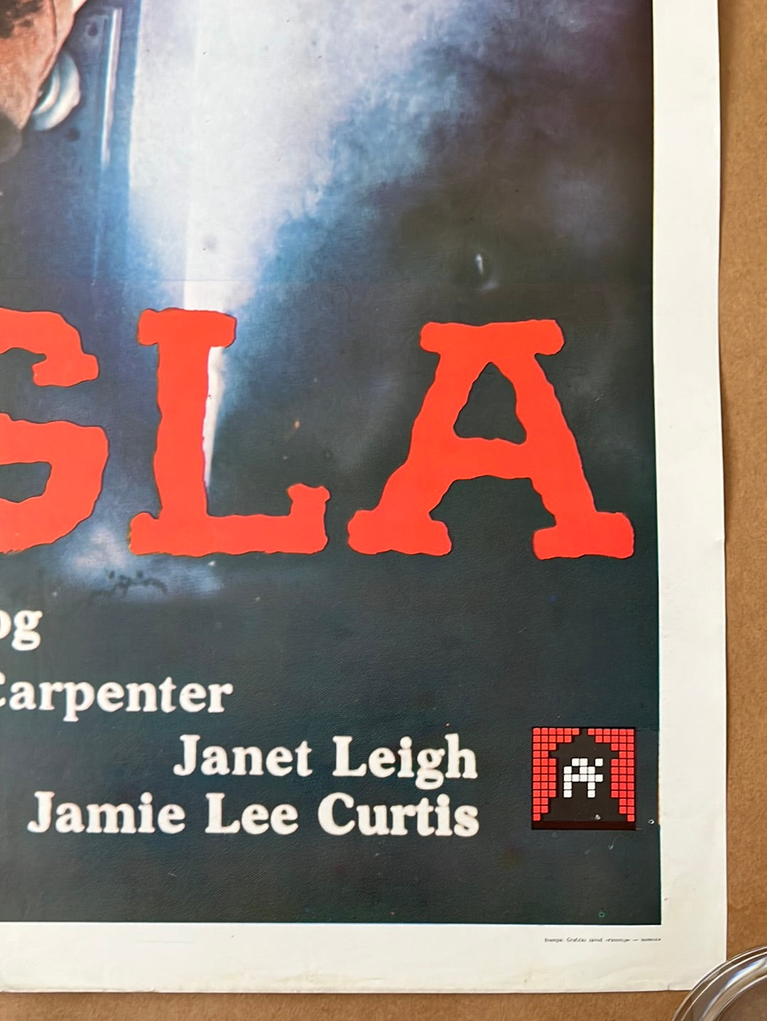 The Fog - Magla (1980) Original Yugoslavian Cinema Poster
