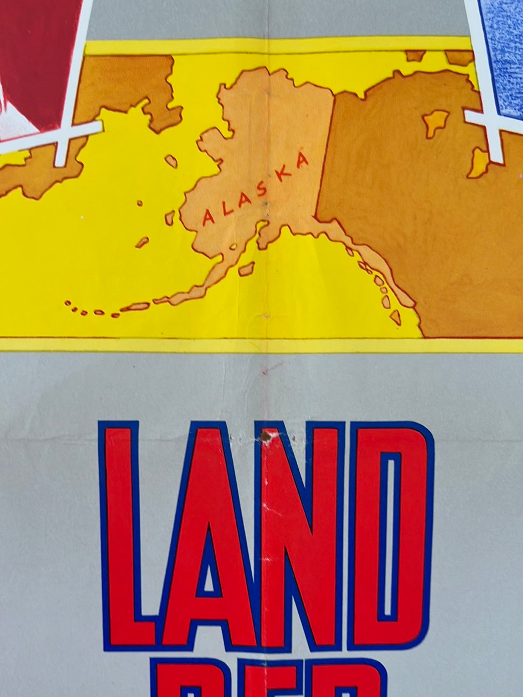 North To Alaska - Land Der 1000 Abenteuer (1960) Original German A1 Cinema Poster