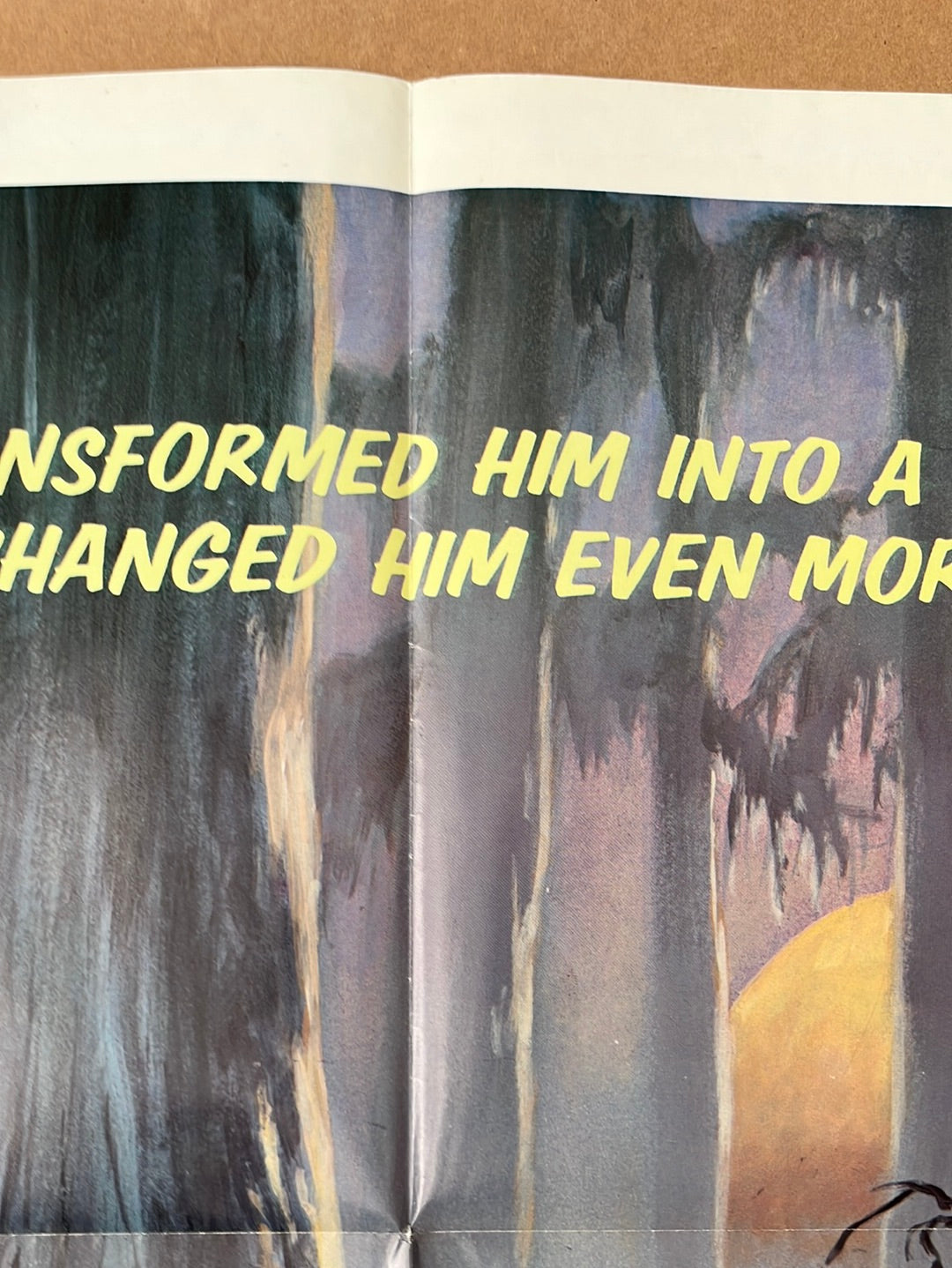 Swamp Thing (1982) Original US One Sheet Cinema Poster