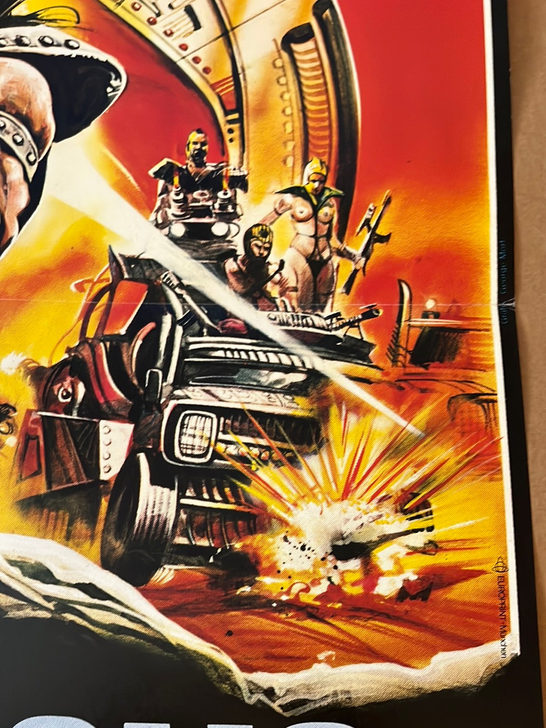 The New Barbarians - Metropolis 2000 (1983) Original German A1 Cinema Poster