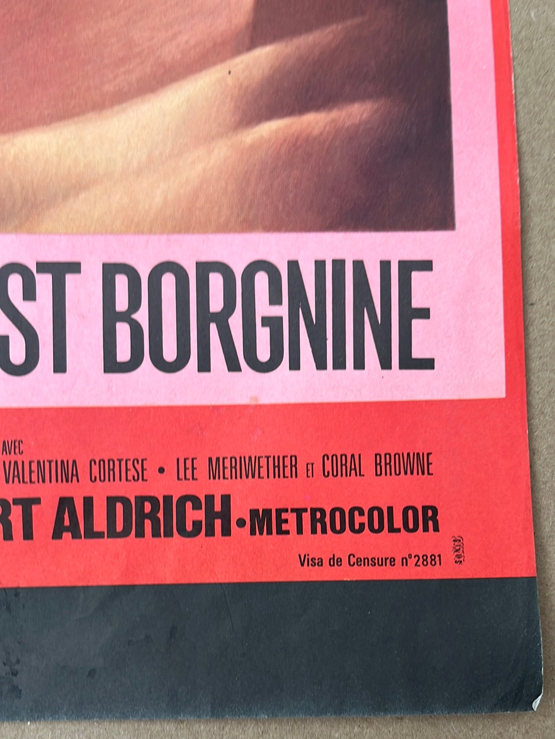 The Legend Of Lylah Clare - Le Demon Des Femmes (1968) Original French 'Petite' Cinema Poster