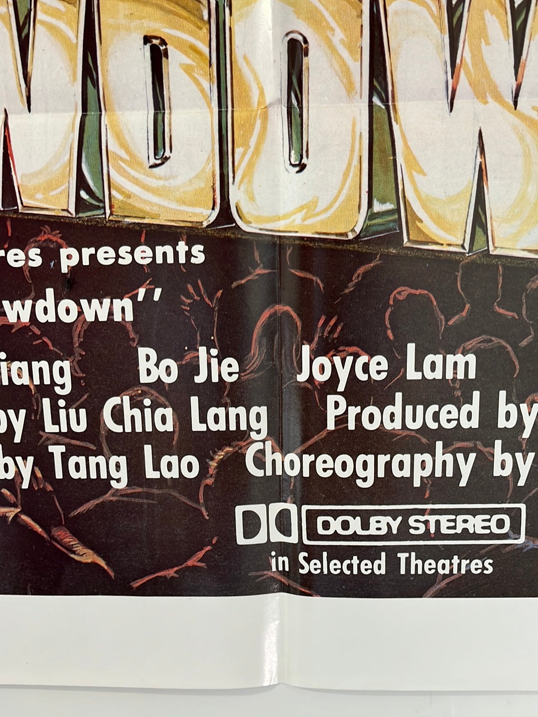 The Eagle’s Showdown (1970s) Original US One Sheet Cinema Poster