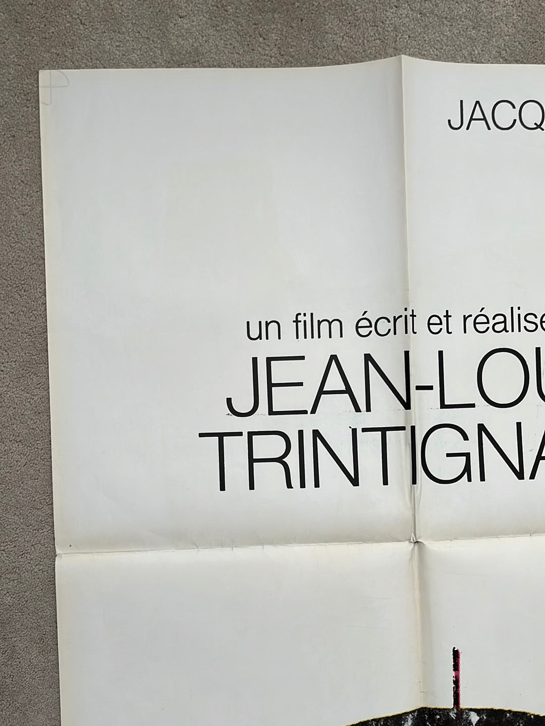 Une Journée Bien Remplie (1973) Original French One Panel Cinema Poster