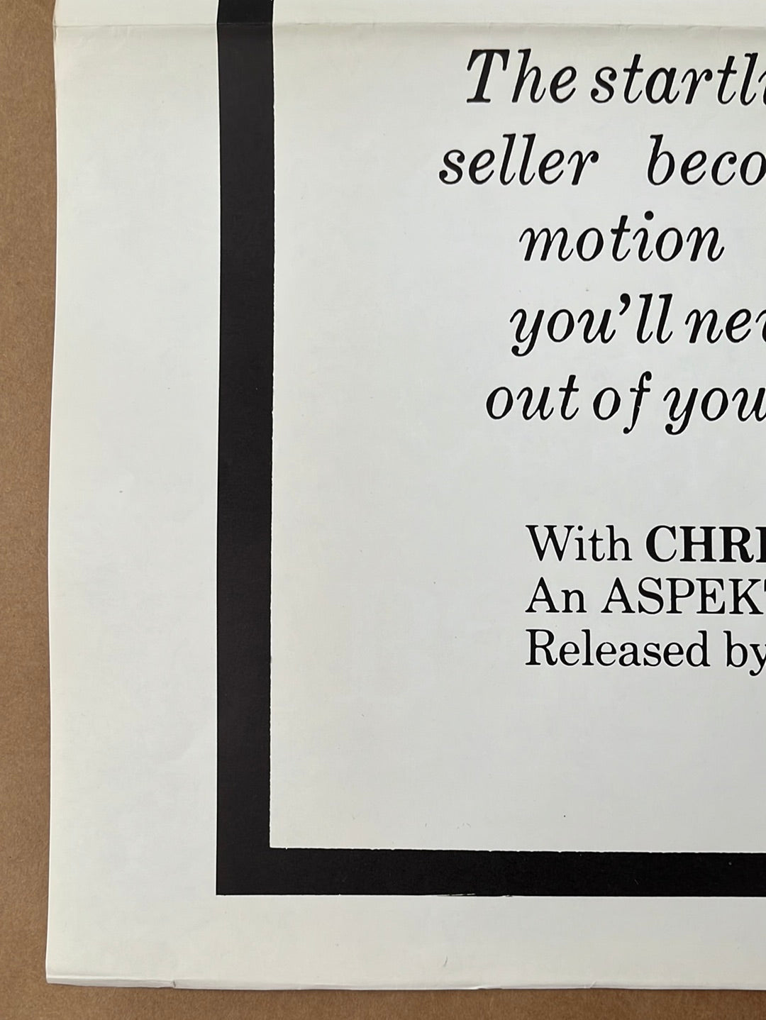 In Search Of Dracula (1974) Original US One Sheet Cinema Poster