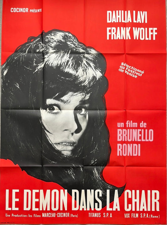 The Demon Original French One Panel Cinema Poster