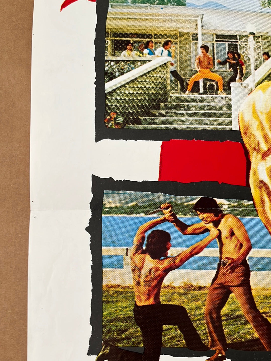 Bruce's Deadly Fingers (1976) Original German A1 Cinema Poster
