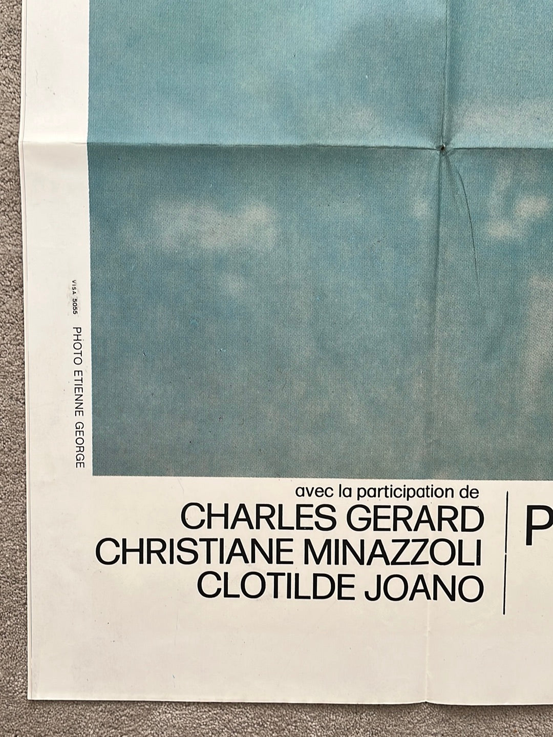 Un Homme Libre (1973) Original French One Panel Cinema Poster
