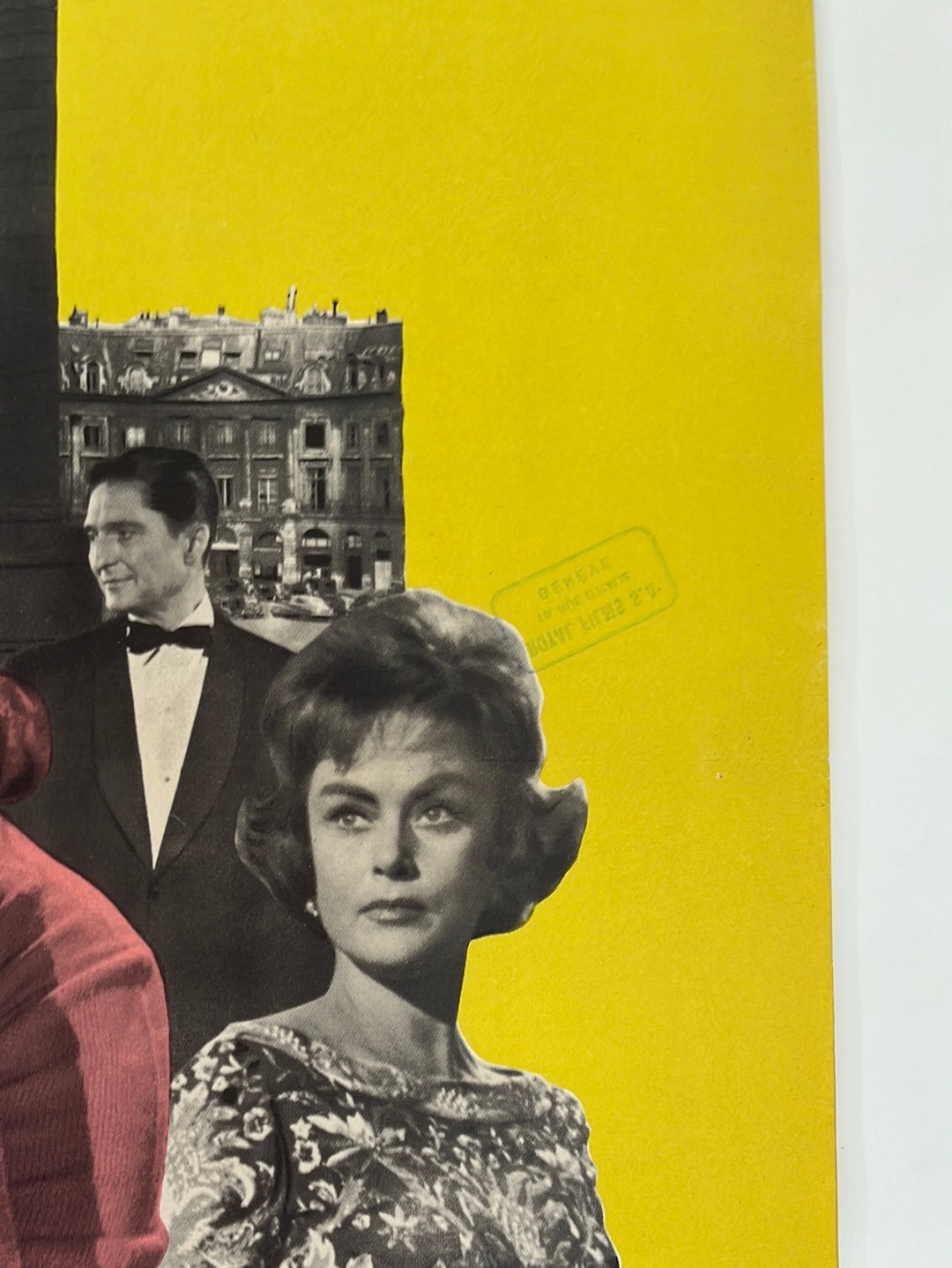 Pavements Of Paris - Le Pave De Paris (1961) Original French Affiche Cinema Poster