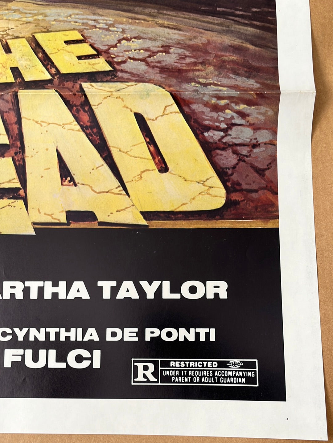 Eye Of The Evil Dead (1984) Original US One Sheet Movie Poster 27 x 41