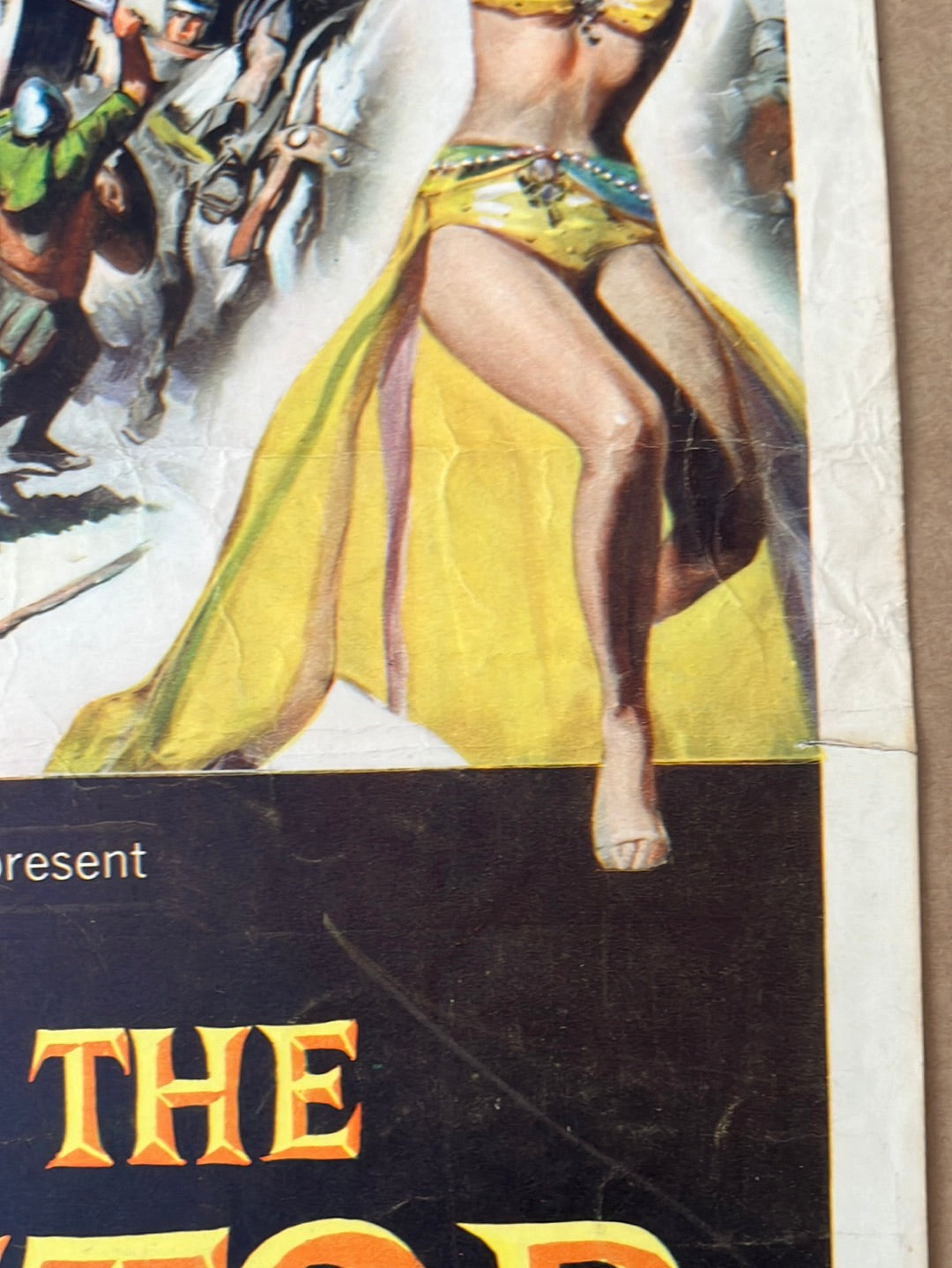 Sign Of The Gladiator (1959) Original US Insert Cinema Poster