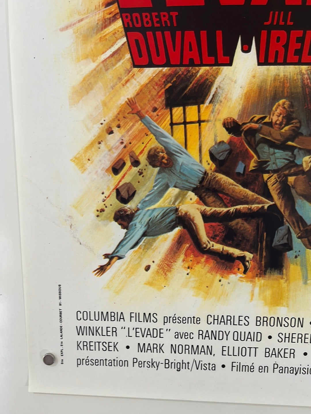 Breakout - L'Evade (1975) Original French Affiche Cinema Poster
