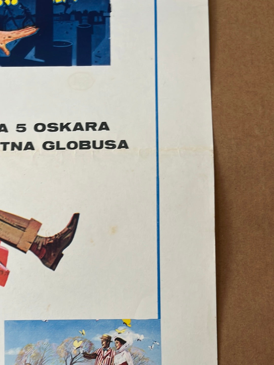 Mary Poppins (1964) Original Yugoslavian Cinema Poster