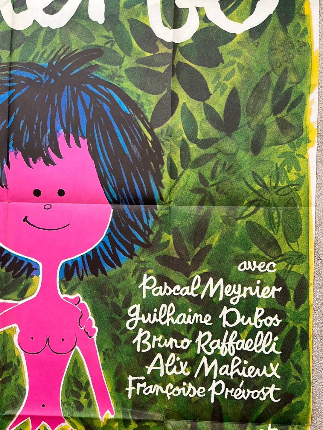 L'Amour En Herbe (1977) Original French One Panel Cinema Poster