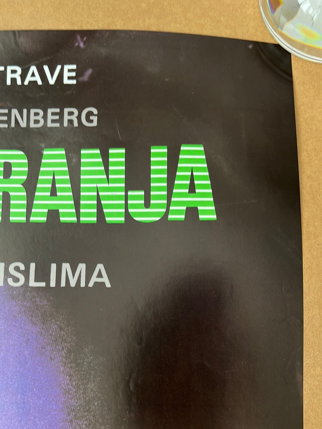 Scanners (1981) Original Yugoslavian Cinema Poster