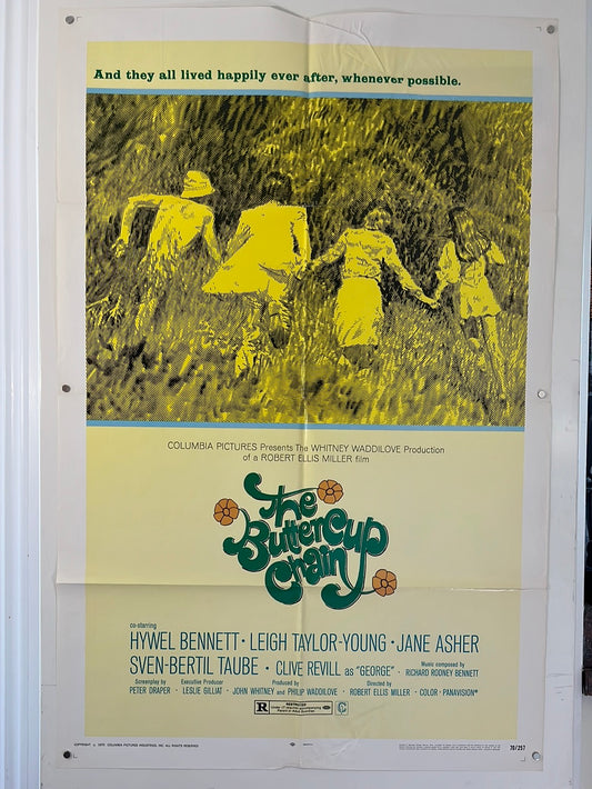 The Buttercup Chain (1970) Original US One Sheet Cinema Poster